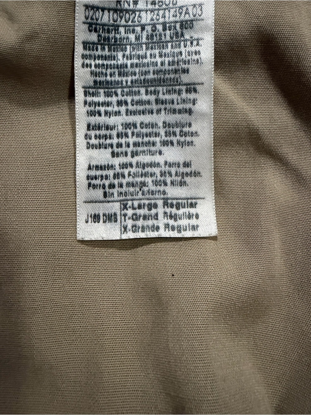 Carhartt Hamilton J169 Canvas Jacket - Picture 15 of 15